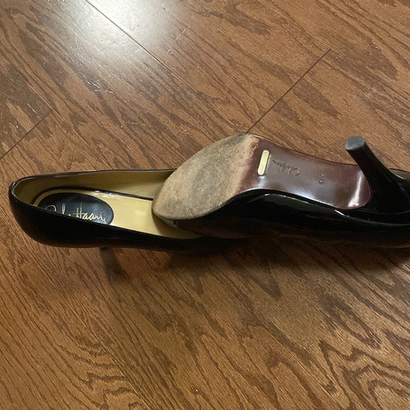 Cole Haan Nike Air Black Patent Heels, Like New, Size 8 1/2 - Picture 5 of 6